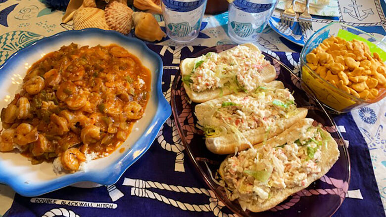 My Leader Yummy – Imitation Lobster Rolls, Easy Shrimp Creole